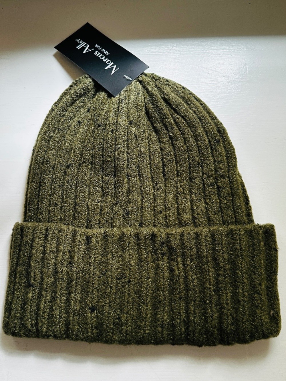 NWT Marcus Adler Cuffed Beanie Forest Green